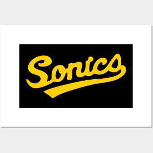 Seattle Sonic Best Logo Posters and Art